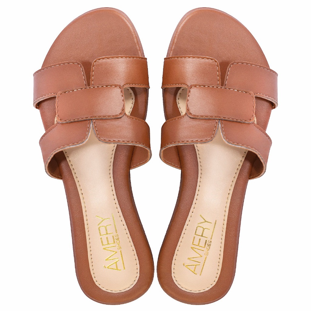 Sandália Rasteirinha Feminina Rasteira Chinelo de Brilho Tira de Brilho Confortável Percata Casual Dia a Dia Flat Para Sair Moda Blogueira Barato Verão Básica 08837 Amery Shoes