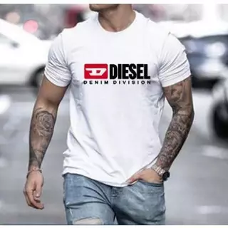 Camiseta Masculina Diesel Estampada 100% Algodão - Envio Imediato