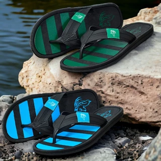 Kit Chinelo de Dedo Masculino 2 Pares Tira Larga Lindo Confortável Dia a Dia Macio