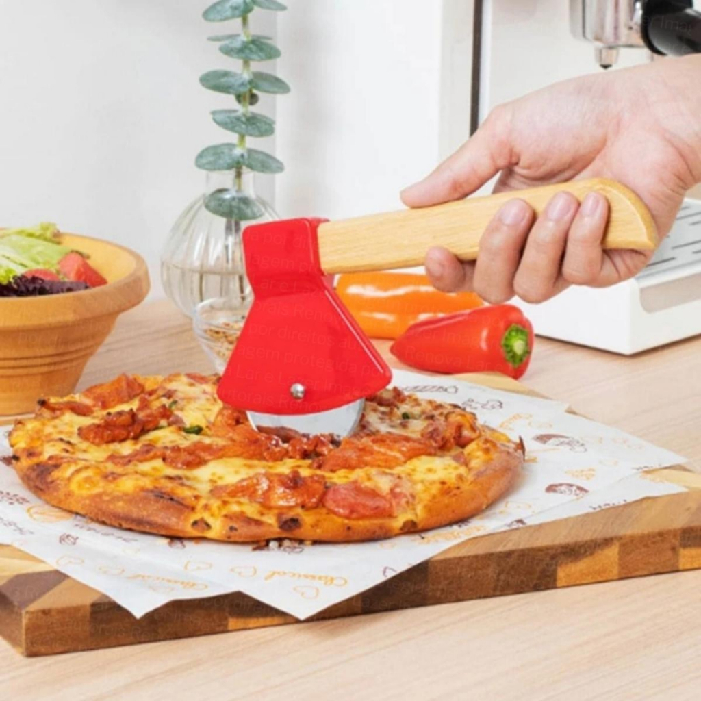 Cortador De Pizza Profissional Pizzaria 35cm - Mimo Style