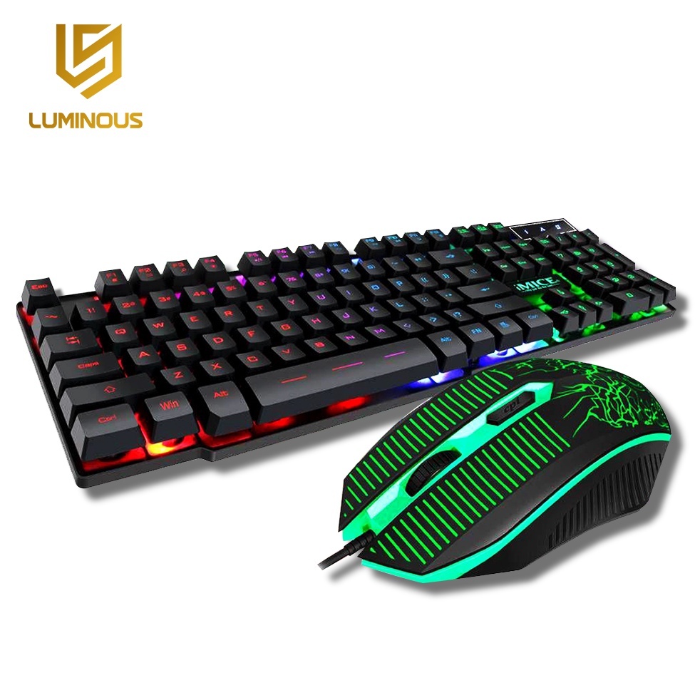 HXSJ T28 mouse sem fio de modo duplo RGB tampa traseira