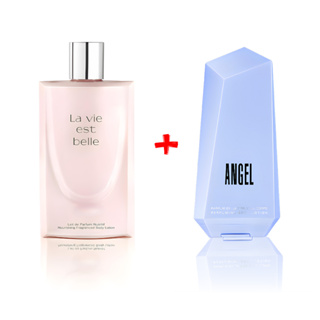 Kit 2 Cremes Hidratante Corporal Importado Body Lotion Angel + La Vie 150ml