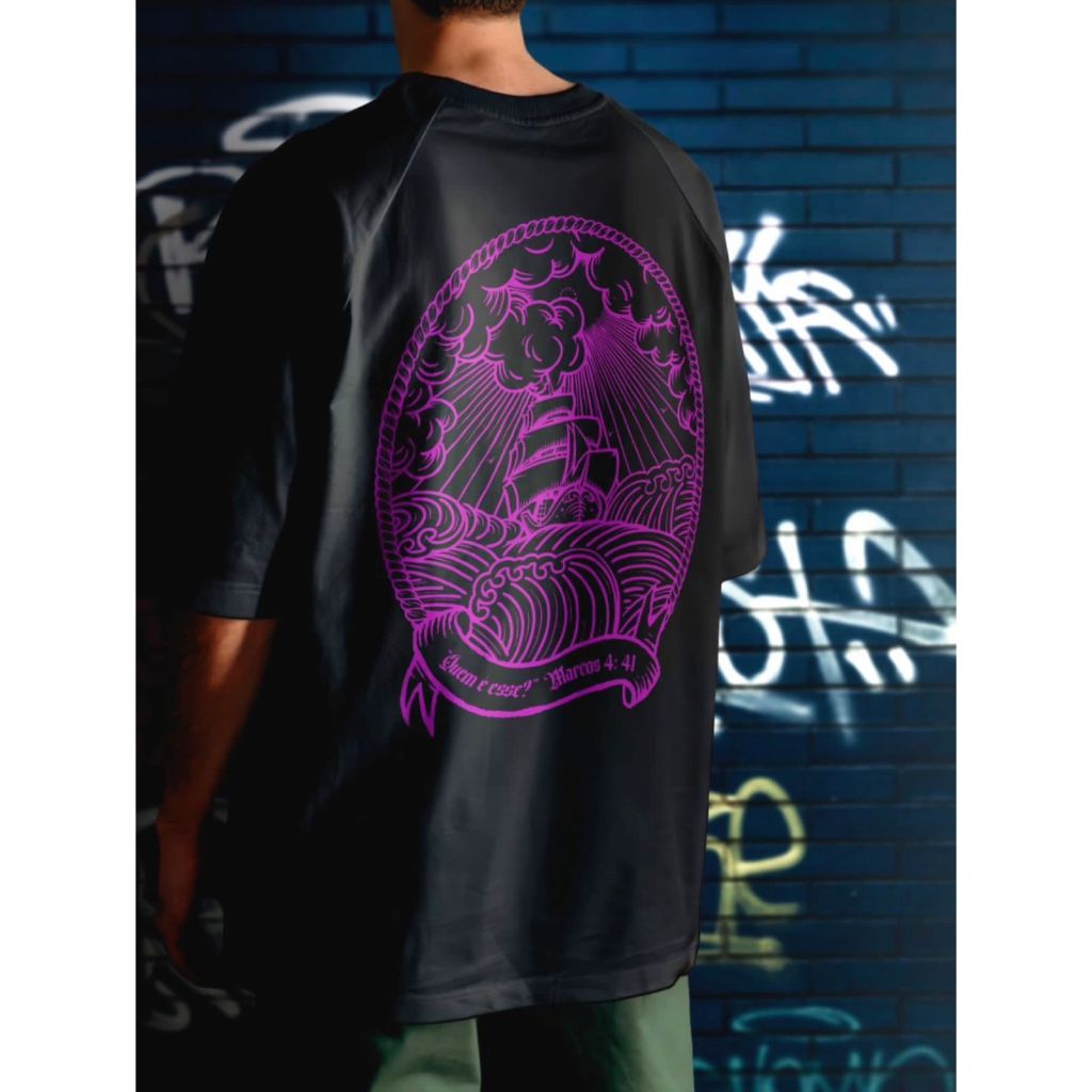 Camiseta oversized strett wear | Shopee Brasil
