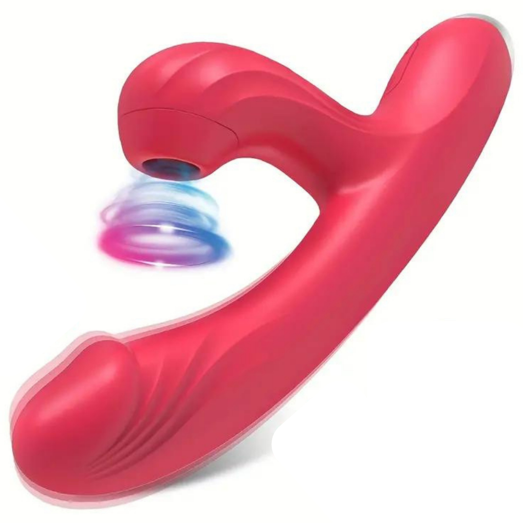 Vibrador Feminino Sugador de Clitoris Estimulador de Ponto G Recarregável Sexshop Mácio Potente