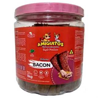 Bifinho Amiguitos 1kg vários sabores (Selecione o sabor desejado) Petisco para cães em Oferta na Shopee