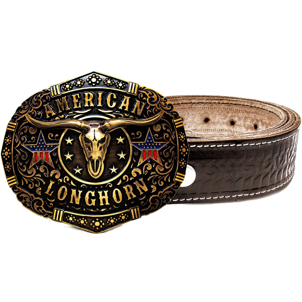 fivela-adulto-american-longhorn-original-cowboy-cinto-country-couro