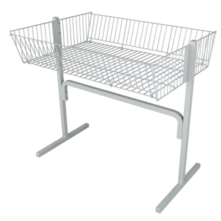 Expositor Banca de Ofertas Cesto Simples 50 x 70 Branco