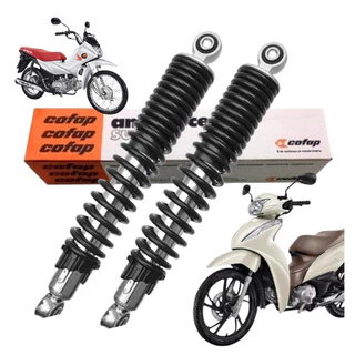 Par Amortecedor Traseiro Honda Biz 125 98 99 2000 2001 2002 2003 2004 2005 2006 2007 2008 2009 2010 2011 2012 2013 2014 2015 Original Cofap