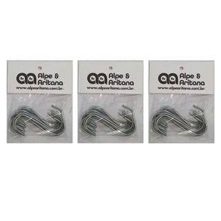 Kit 30 Ganchos Multiuso De Fixação E Para Vasos de Parede E Jardim Vertical