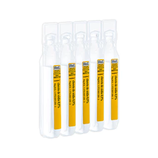 Soro Fisiologico Ampola Caixa com 200 Ampolas de 10ml