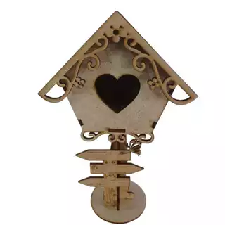 Kit com 15 Casinhas Jardim Encantado Desmontadas
