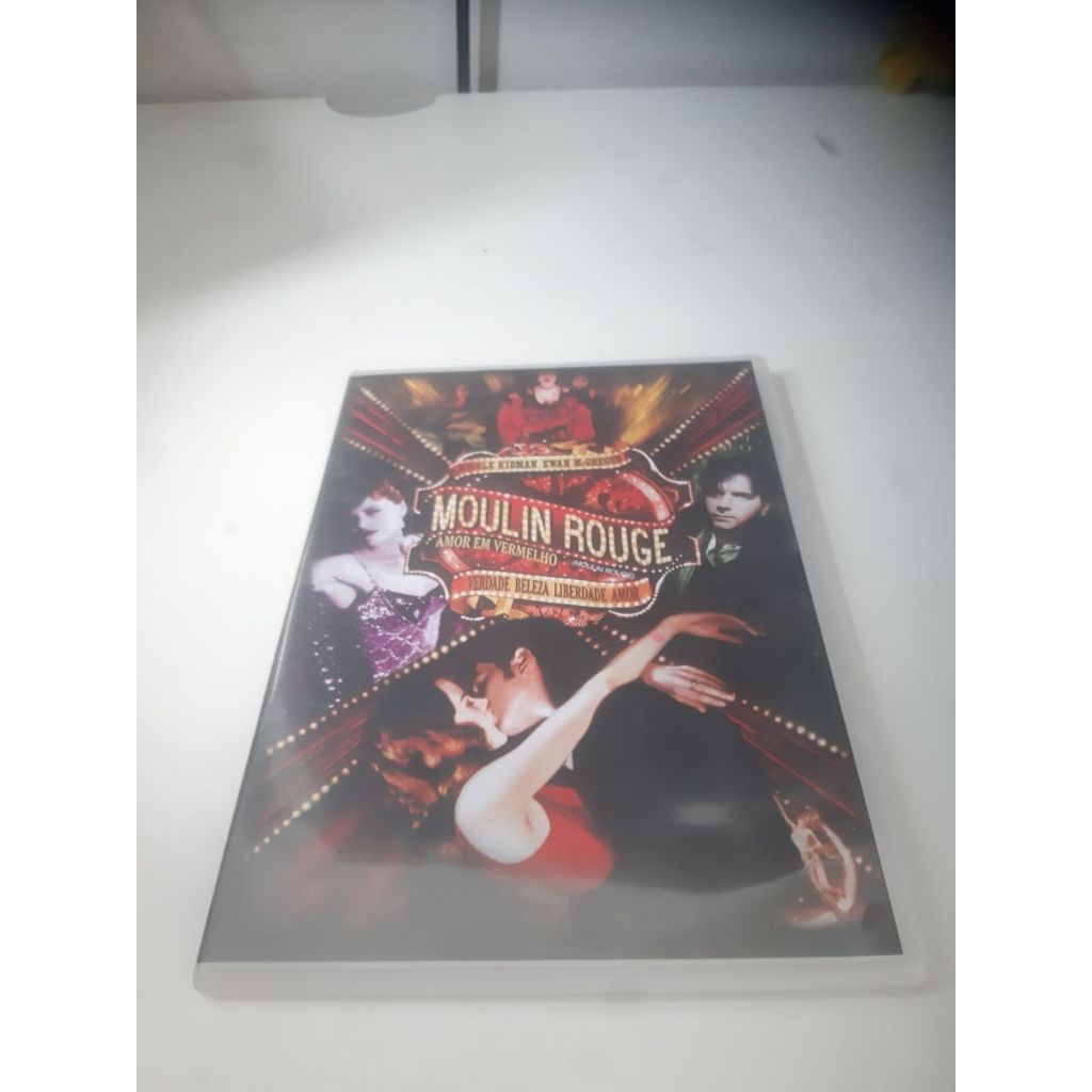 DVD Moulin Rouge / Nicole Kidman / Ewan McGregor - DVD Versão Slim ...