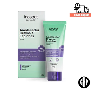 Amolecedor De Cravos E Espinhas Labotrat - 50g