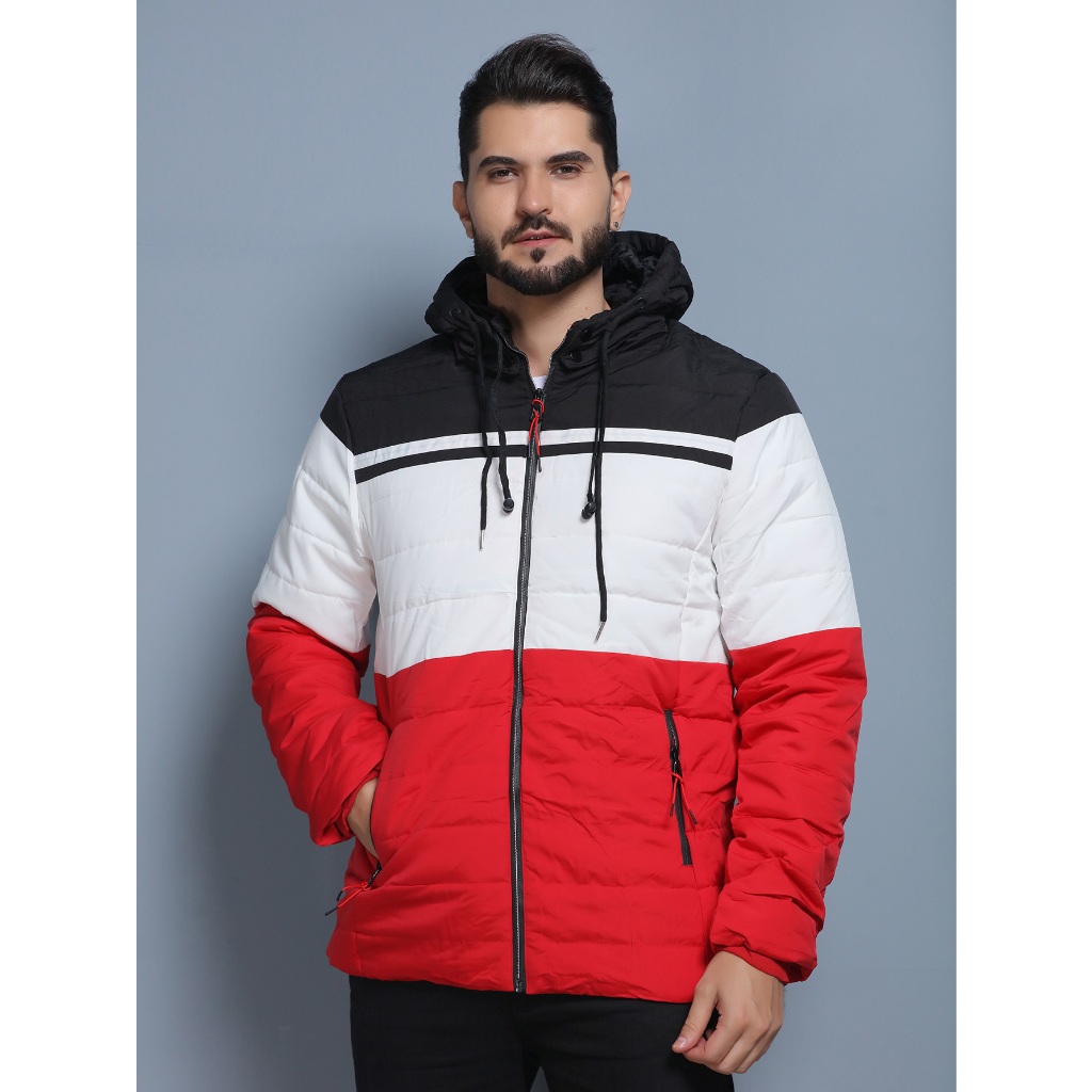 Bobojaco Casaco Jaqueta Blusa Frio P/neve Intensa Moto Impermeável Importado preto+branco+vermelho