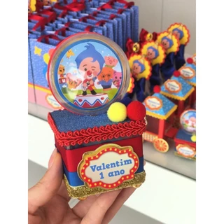 Caixa acrílica com esfera