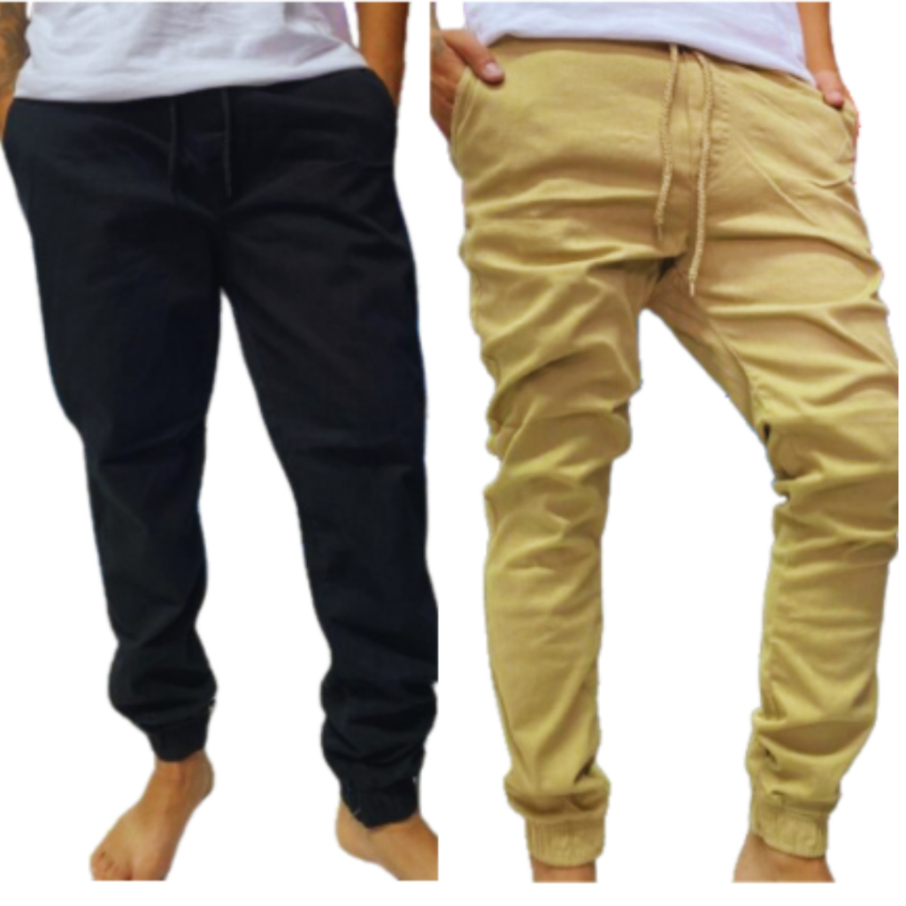 Kt 2 Calça Jogger Masculina Jeans Sarja Premium PROMOÇÃO ENVIO RAPIDO