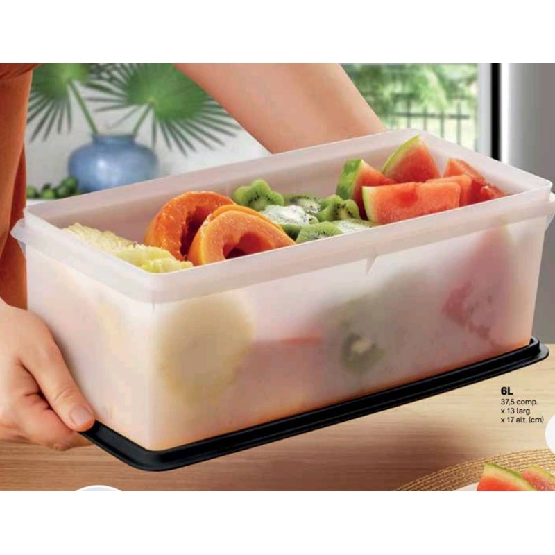 Mega caixa de 6. litros Tupperware | Shopee Brasil