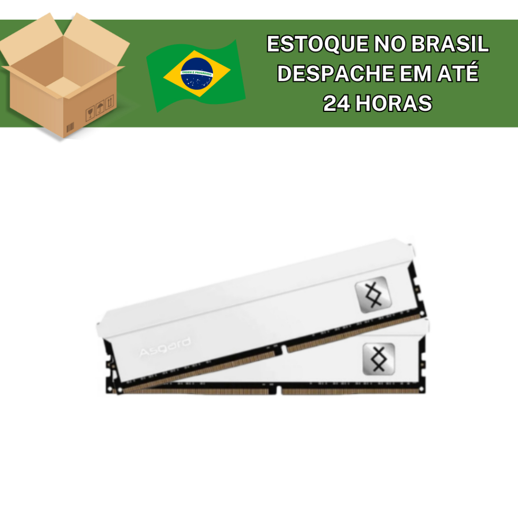 Memoria ram asgard T3 Gamer DDR4 8GB 3200mhz ( ESTOQUE NO BRASIL)