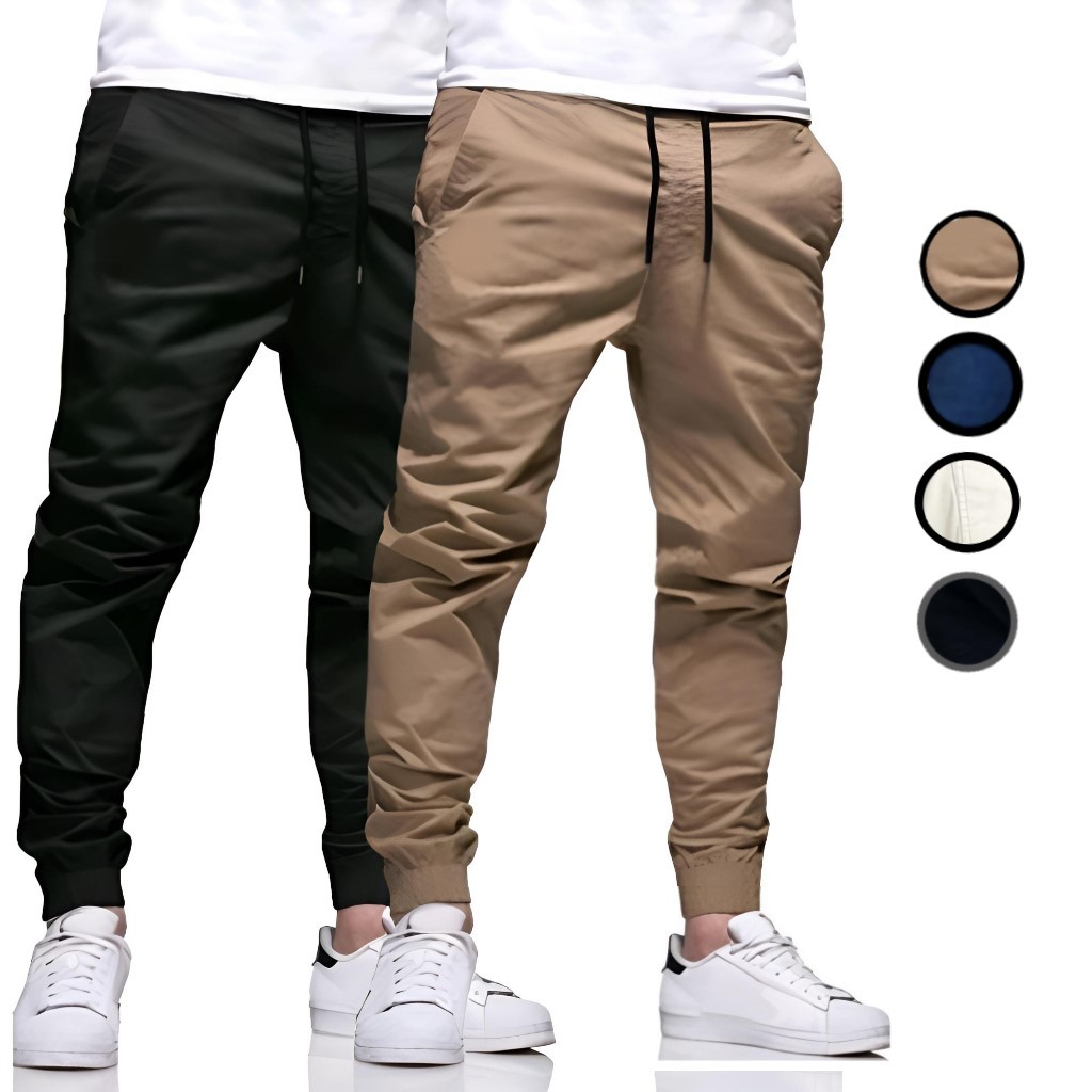 Comprar Calça Jogger Jeans Escura - a partir de R$66,49 - Lojão da NET