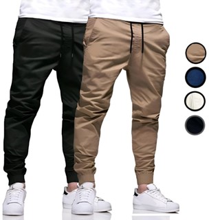 Calça Masculina Básica Khaki - Roupas Masculinas