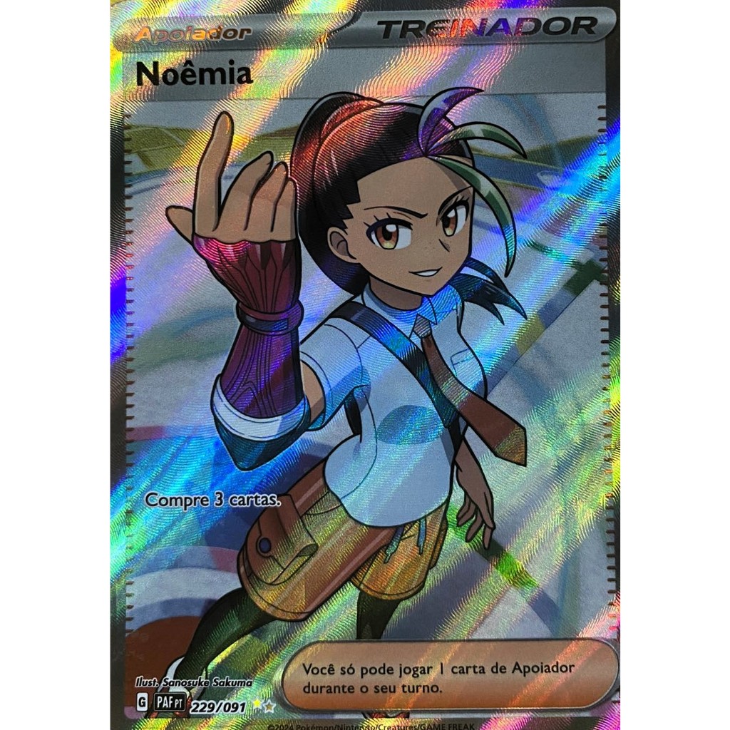 Cartas Full Art Treinador Coleção Destinos de Paldea Pokemon TCG ...