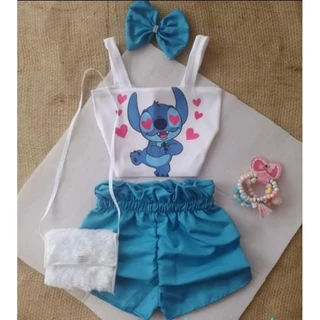 CONJUNTO INFANTIL STITCH