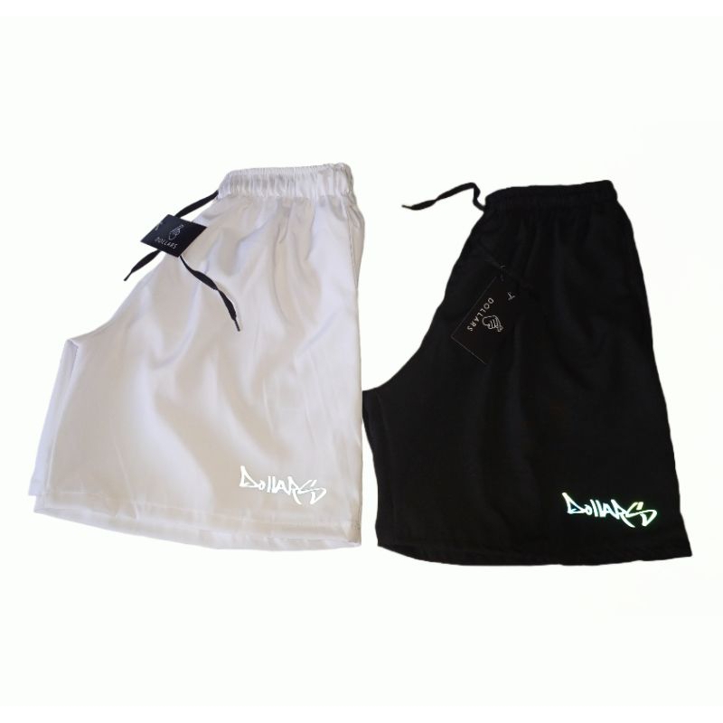 Kit 2 Novos Calções Tactel com Elastano Dry Fit Esportivos Homens de Verão Oferta Treinar