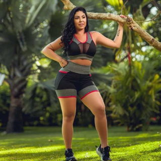 Conjunto Roupa Fitness Feminina em Promoção na Shopee Brasil 2024