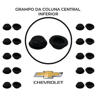 5 Tampão Da Coluna Central Inferior Original Chevrolet Corsa Hatch Corsa Sedan Corsa Wagon