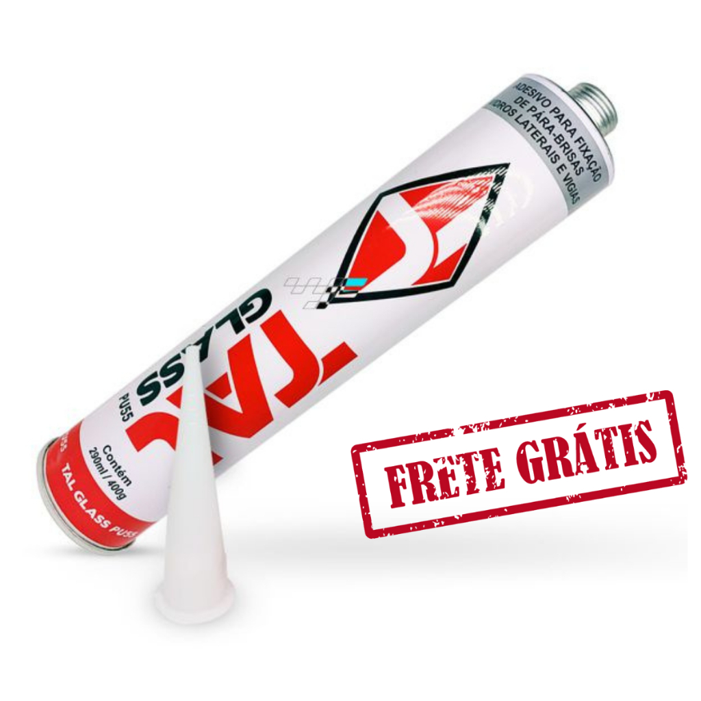 Cola De Parabrisa E Vidros Automotivos Pu 55 Tubo PRETA