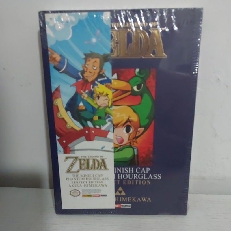 mangá zelda the minish cap phantom hourglass perfect edition