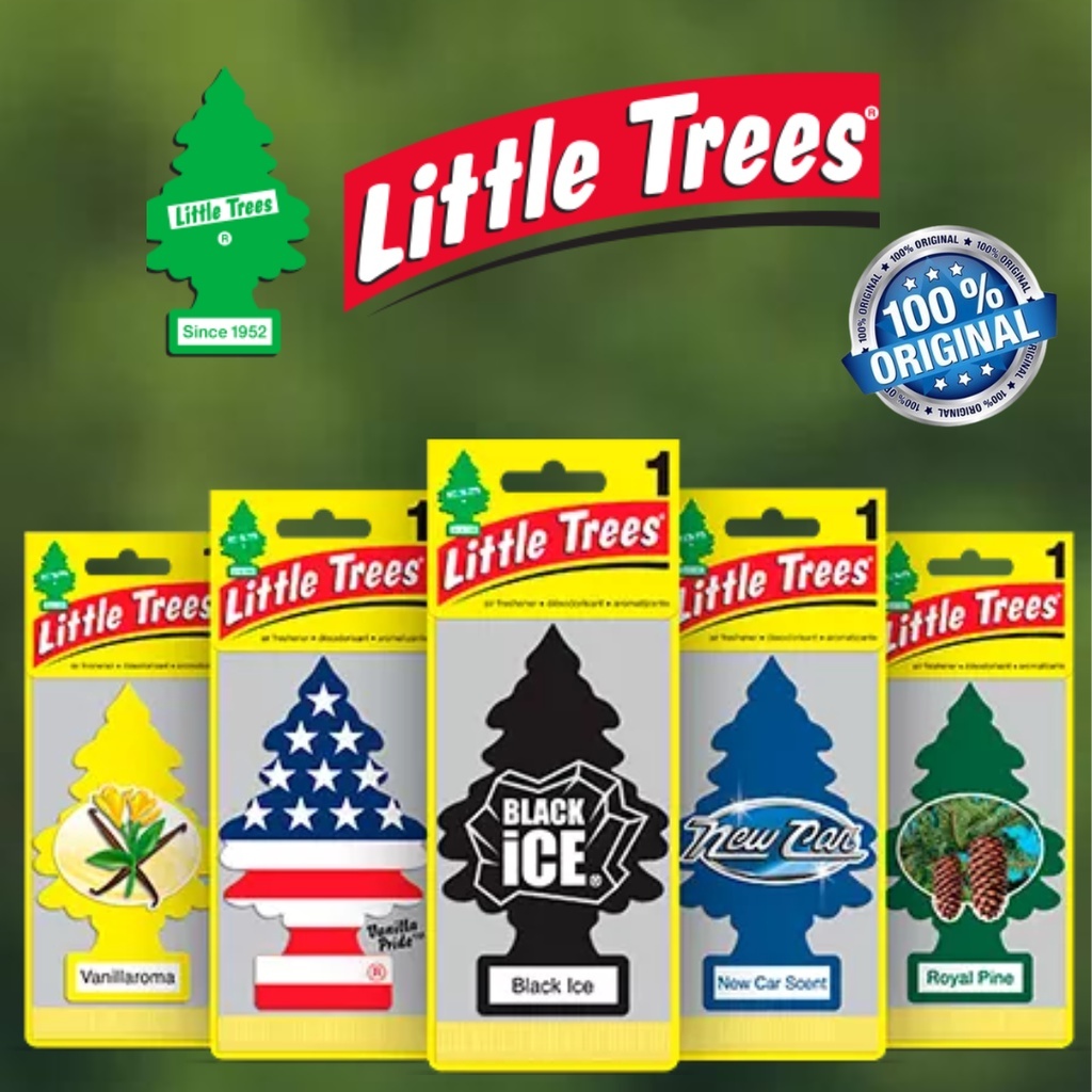 Aromatizador Little trees ORIGINAL Lacrado Cheiro Para Carro
