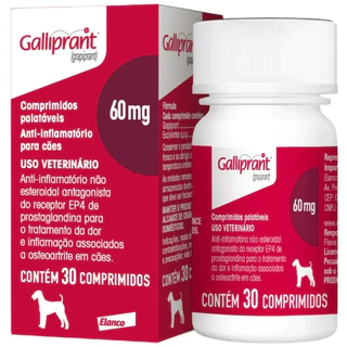 Galliprant 60mg 30 Comprimidos Elanco em Oferta na Shopee