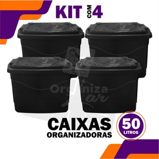 CONTENEDOR PLASTICO MULTIUSOS 50L 50L-BOX-MIX