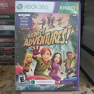 JOGOS XBOX 360 - KINECT ADVENTURES! - ORIGINAL