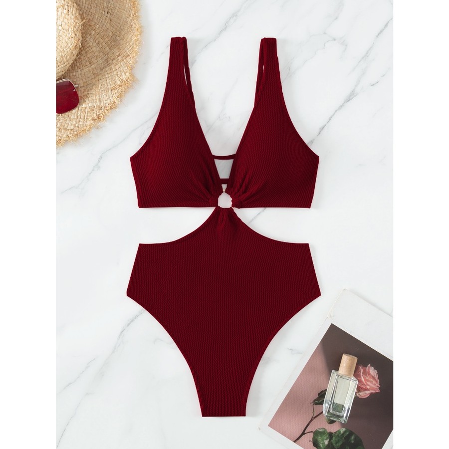RWX VEST Maiô Com Argola Fashion Moda Praia 2024 XX23