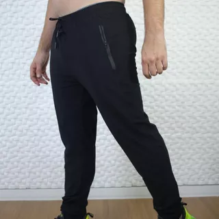 CALÇA DRYFIT PARA ACADEMIA PRETA LISA