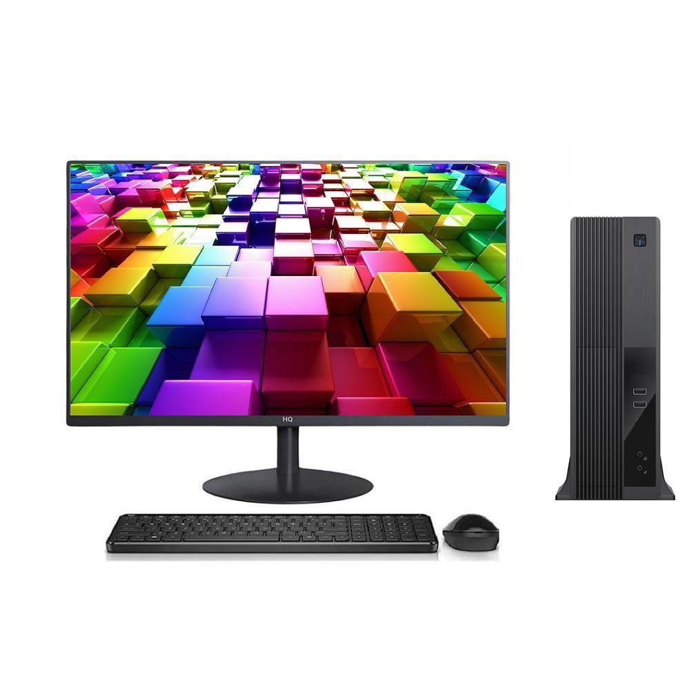 Computador Completo, Intel Core I5, 8GB, SSD 256GB, Monitor Led 15" Hdmi Bestpc Slim