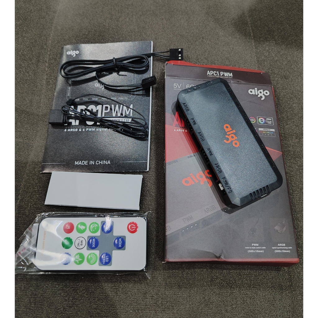 Controladora Rgb Aigo - AR12PRO - 3 pinos RGB - 4 pinos PWM | Shopee Brasil