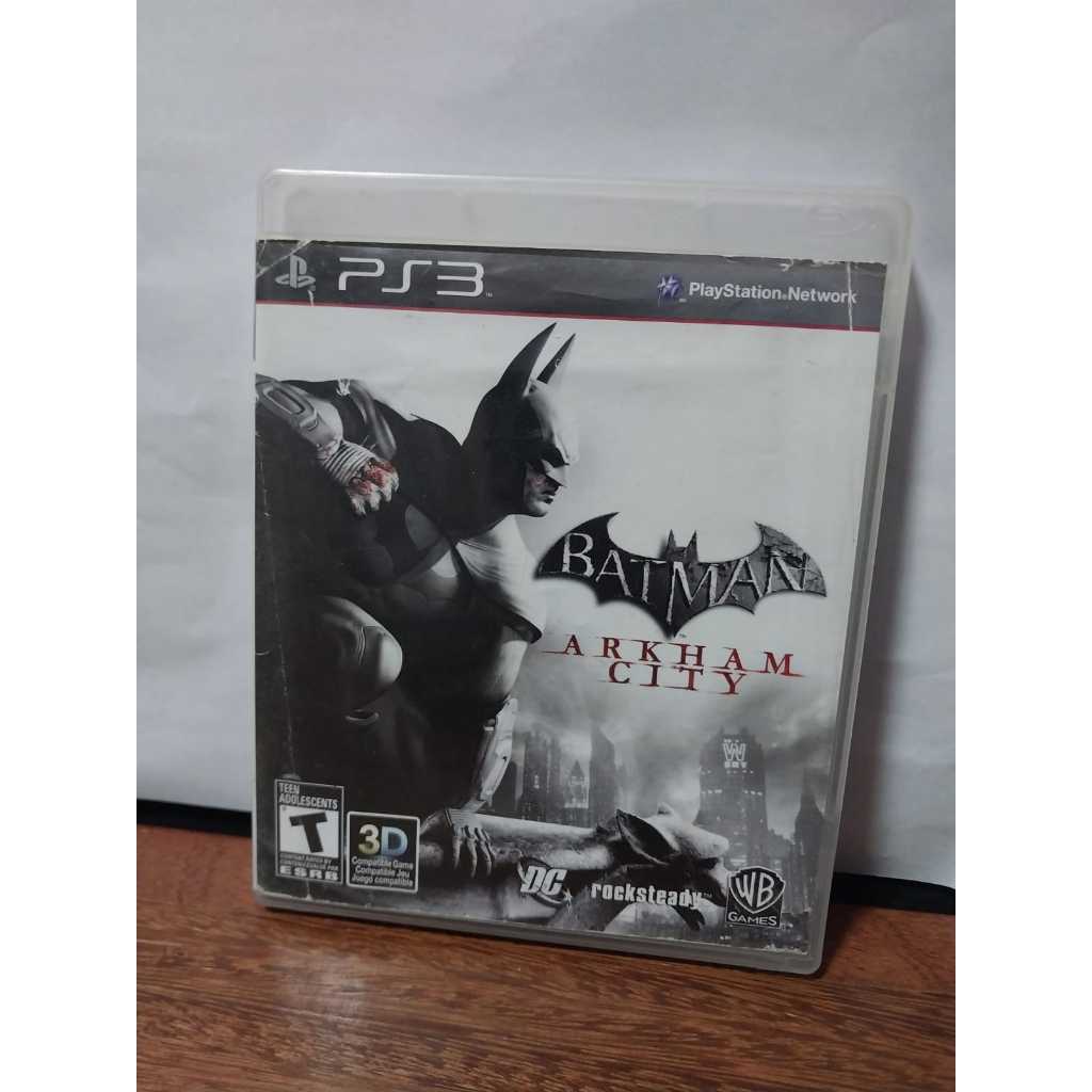 Jogo PS3 Batman Arkham City Original Mídia Física | Shopee Brasil