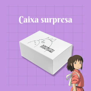 Caixa surpresa Studio Ghibli | Resina epóxi
