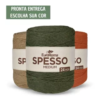 Barbante EuroRoma Spesso 24 Fios - 254 Metros em Oferta na Shopee
