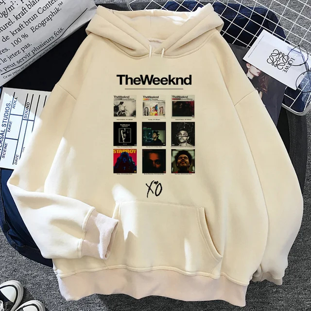 Moletom Unissex The Weeknd Blusa Canguru Simples Estampas Diferentes Hoodie Confortável De Algodão
