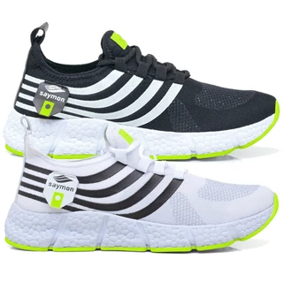 Kit 2 Pares Tenis Yy New Saymon Fast Masculino Esportivo Corrida Original
