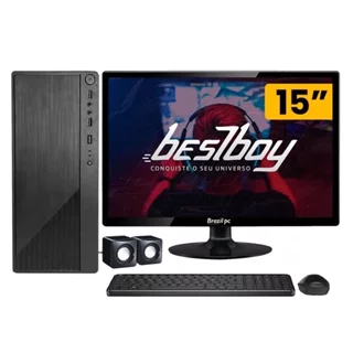 Computador Completo Intel Core I5 16gb Hd 1tb C/ Monitor 15" + Windows 10
