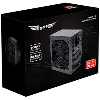 Fonte Brazilpc Atx 500w Real Bpc/5330-b 24 Pinos Bivolt