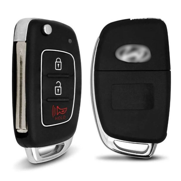 Carcaça Chave Canivete Hyundai Hb20 Hb20s Hb20x Creta