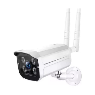 Câmera Ip Segurança Externa K1 APP V380 Pro WIFI Visão Noturna Detecção de Movimento Resistente Água