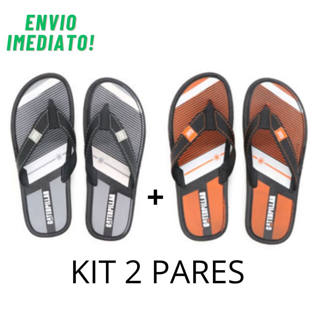 Kit - Pares Chinelo Cat Macio e Confortável
