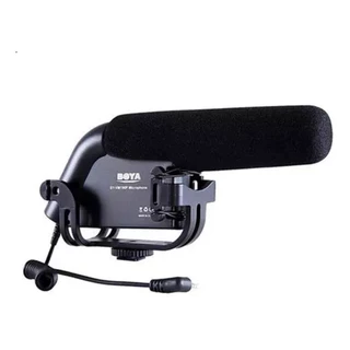 Microfone Direcional Condensador Para Cameras By-vm190